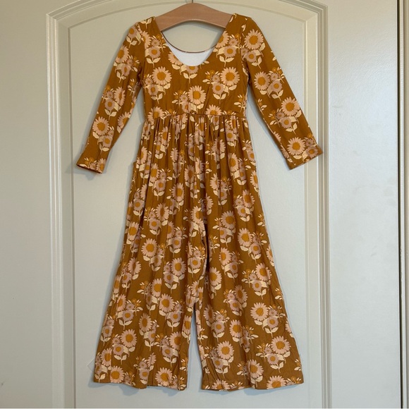 3T Sweet Honey Leggy Romper - Picture 4 of 7